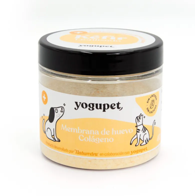 Yogupet Kefir Liofilizado Membrana de Huevo para Perros y Gatos 40g