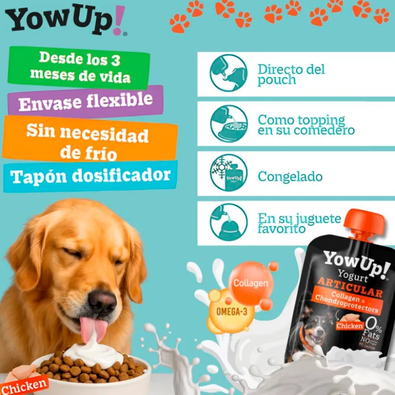 YowUp! Articular Sabor Pollo para Perro