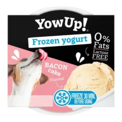 YowUp! Helado Yogurt Tarta de Bacon para Perro