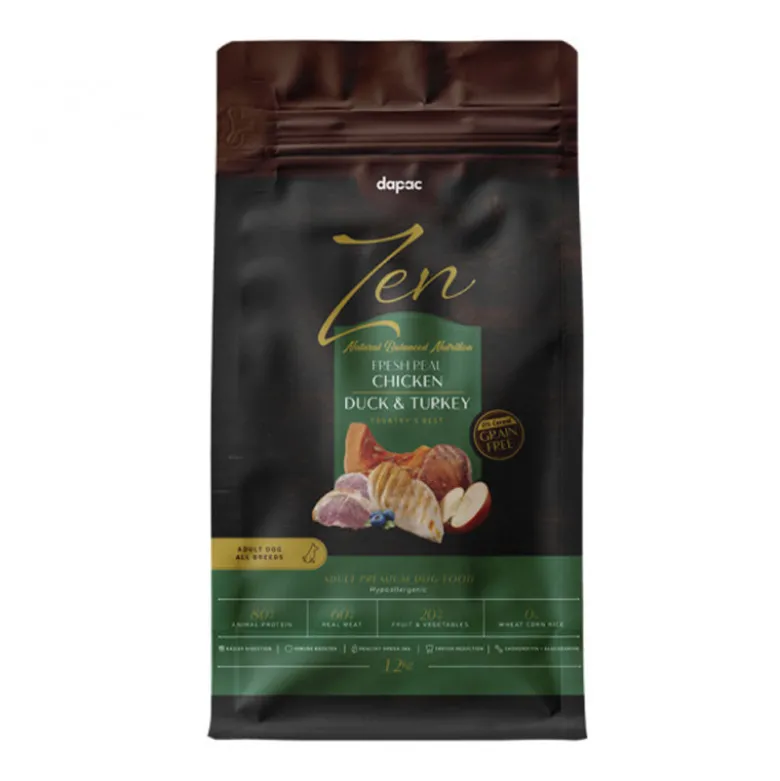 Zen Country´s Best Grain Free Pollo, Pato y Pavo Adult para Perros