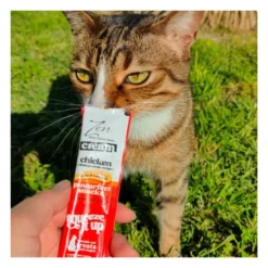 Zen Cream Pollo & Cangrejo para Gatos 4x15g