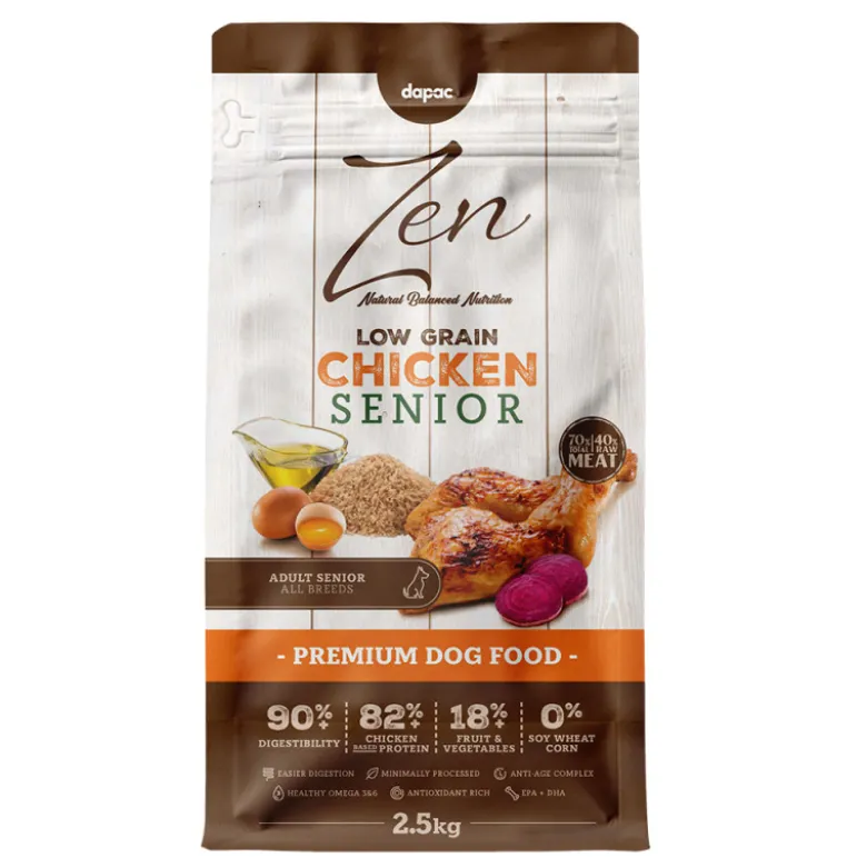 Zen Low Grain Pollo Adult Senior para Perros