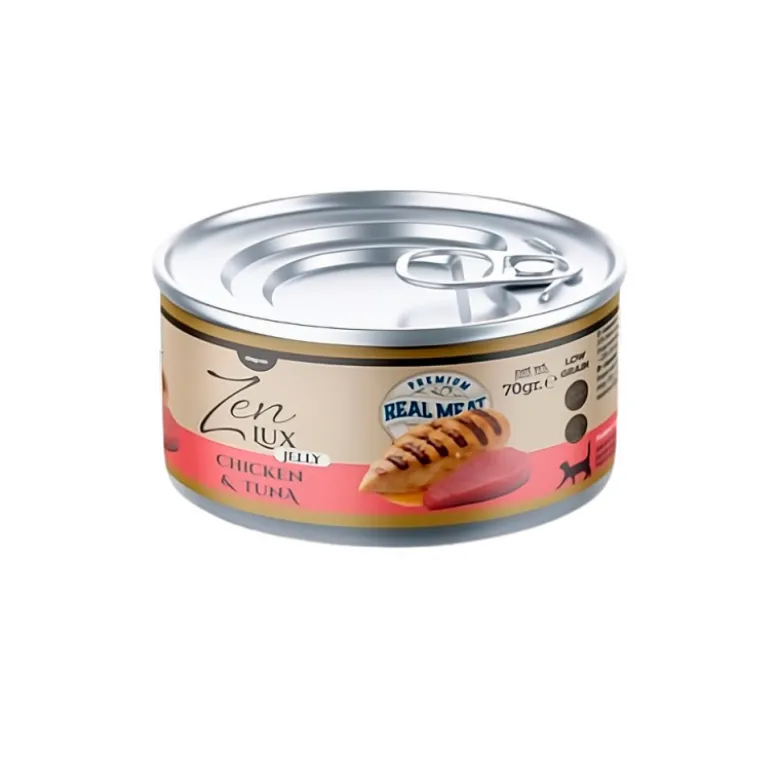 Zen Lux Pollo y Atún en Gelatina para Gatos