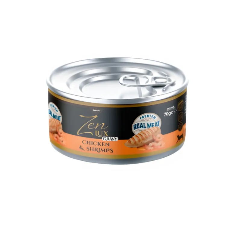 Zen Lux Pollo y Gambas en Salsa para Gatos