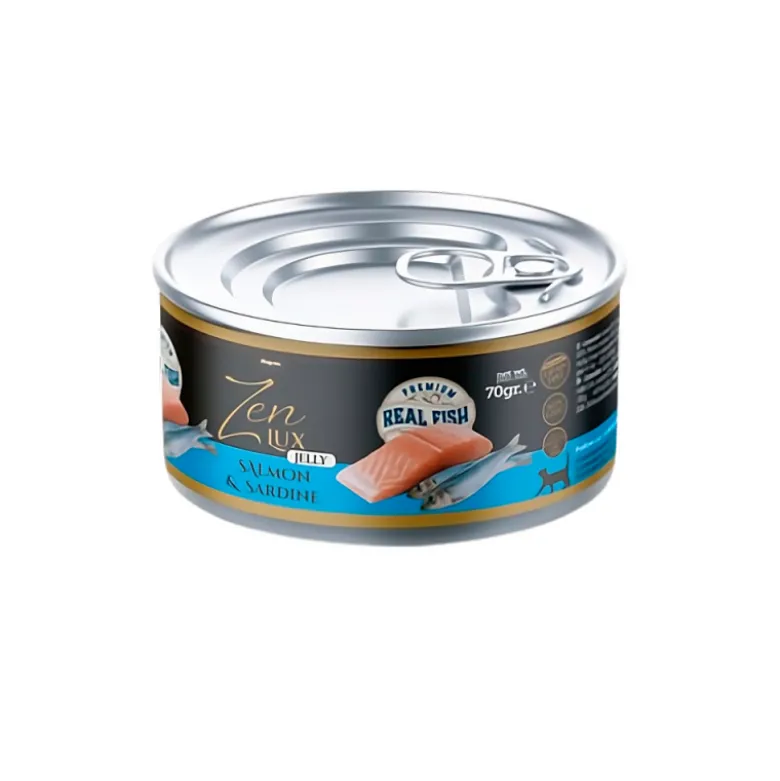 Zen Lux Salmón y Sardina en Gelatina para Gatos