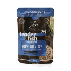 Zen Tender Fish Caballa en Gelatina para Gatos Sobre 70 g