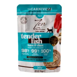 Zen Tender Fish LG Atún y Almejas en Gelatina para Gatos