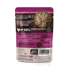 Zen Tender Meats Pollo y Atún en Gelatina para Gatos Sobre 70g