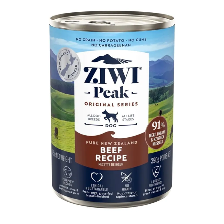 ZiwiPeak Dog Cans Ternera para Perros